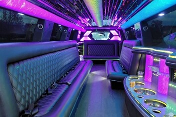 San Mateo Limo Interior
