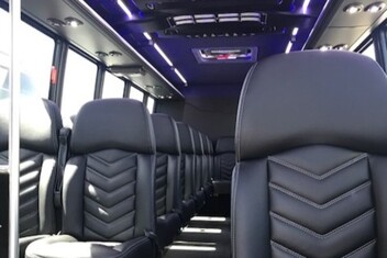 San Mateo Minibus Interior