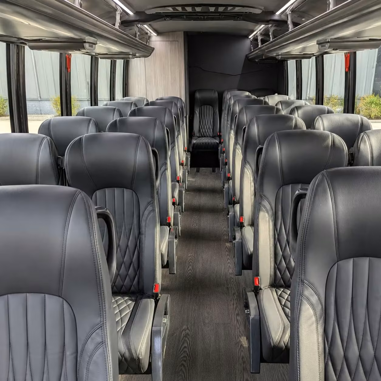 28 passenger minibus inside