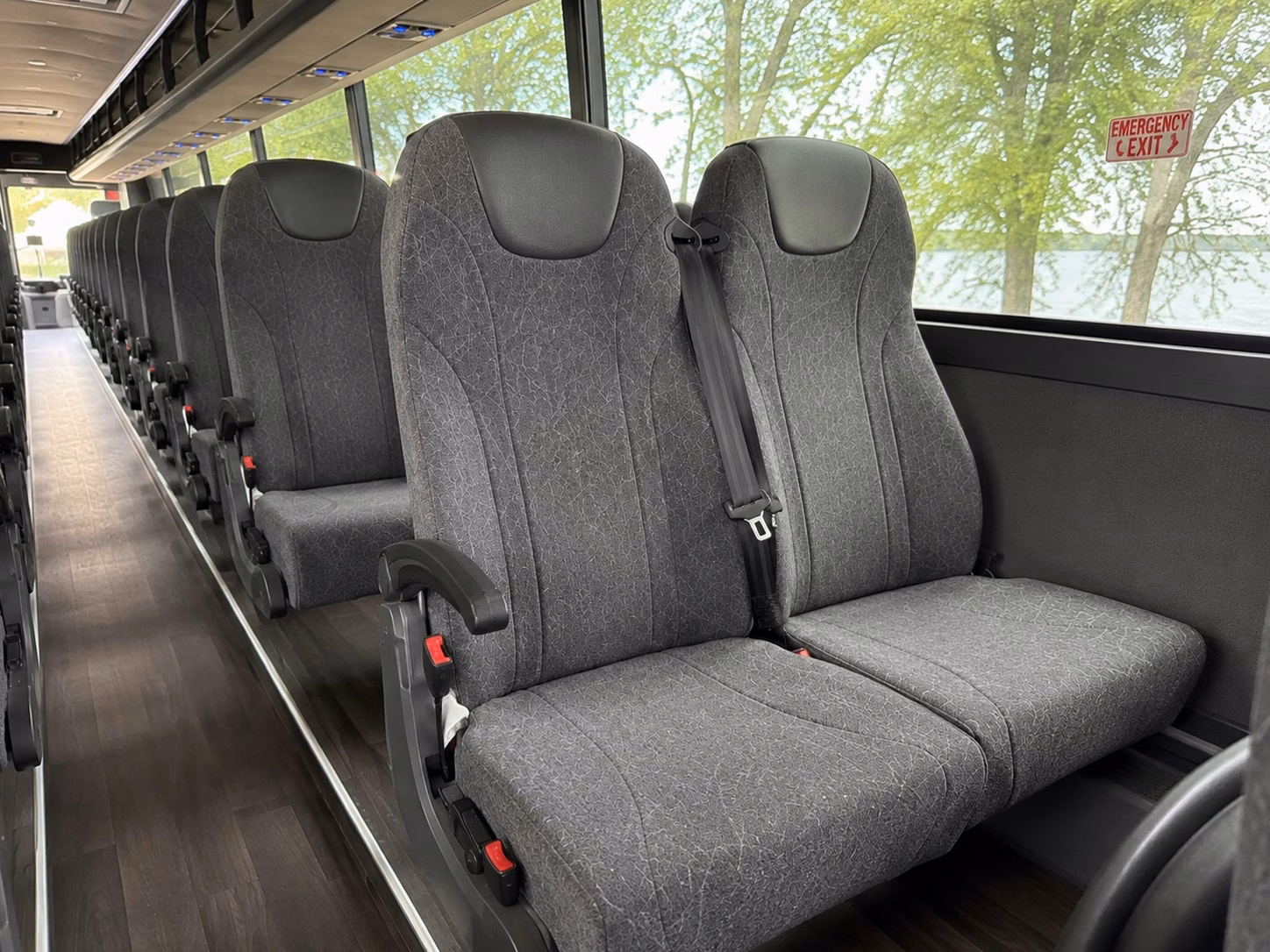 san mateo charter bus interior gallery