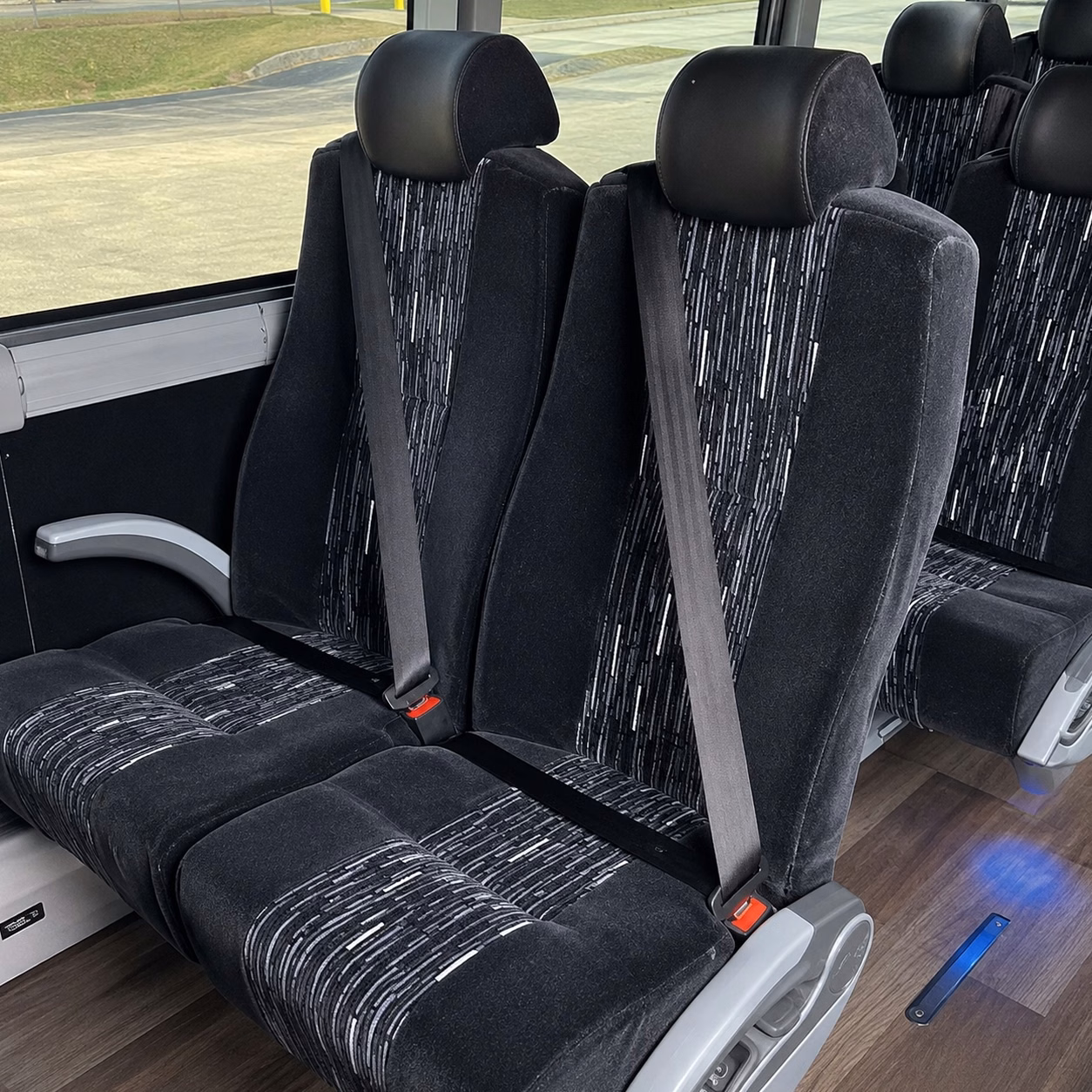san mateo charter bus interior