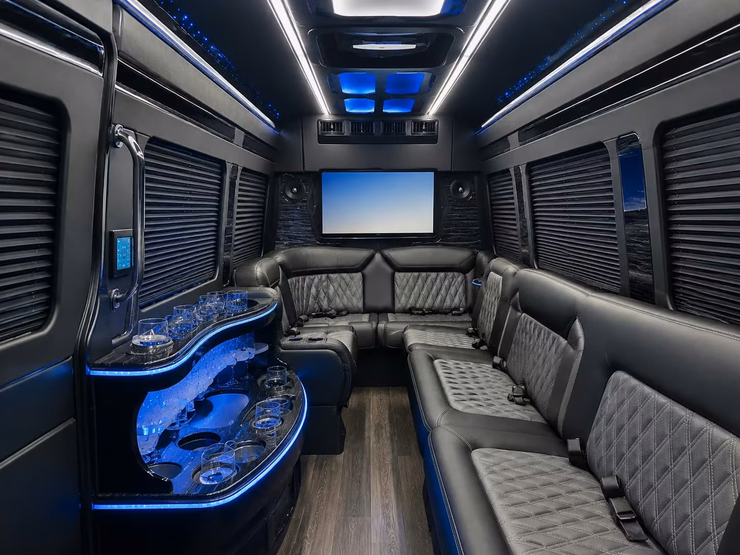 sprinter vans and minibuses for smaller san mateo prom groups